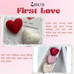 NẾN THƠM FIRST SIGHT QUÀ TẶNG HANDMADE Ý NGHĨA CHO MỌI DỊP
