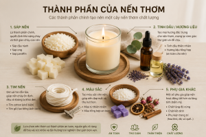 Thành phần của nến thơm?