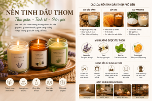 Nến tinh dầu thơm