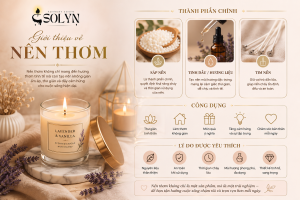  Candles Solyn - Giới thiệu về nến thơm? 
