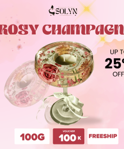 Nến Thơm Rosy Champagne