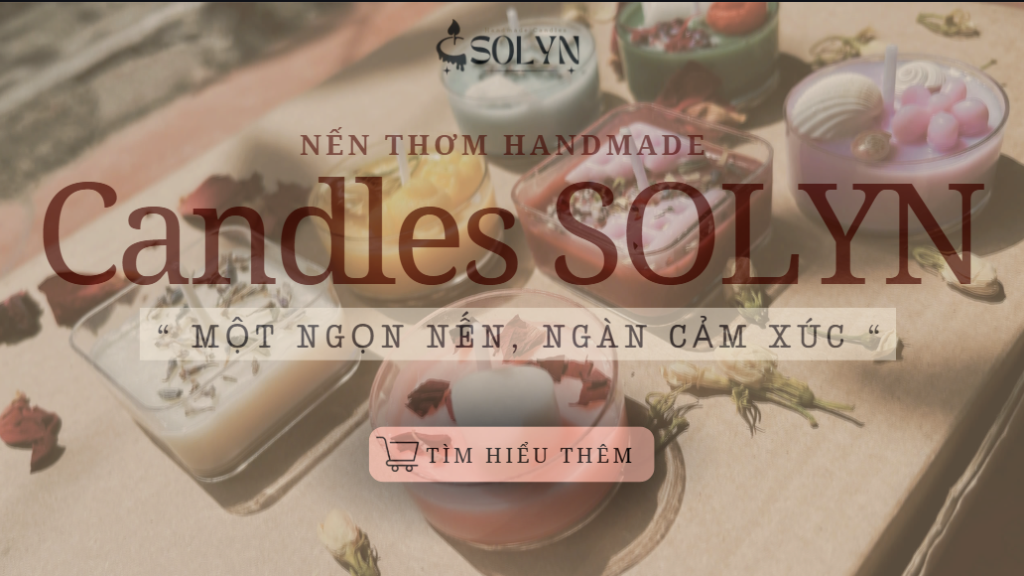 VÌ SAO NẾN THƠM HANDMADE]G ĐƯỢC YÊU THÍCH?