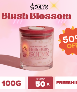 Nến Thơm Hello Kitty Blush Blossom